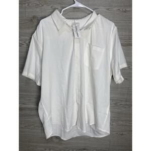 COOFANDY Cuban Guayabera Shirts Casual  XL NWT